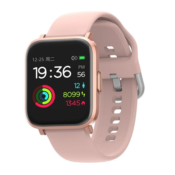 CS201 Fashion Sports IP68 Waterproof Smart Bluetooth Watch, Support Heart Rate Monitoring & Blood Oxygen Monitoring & Sleep Monitoring & Exercise Monitoring(Pink)