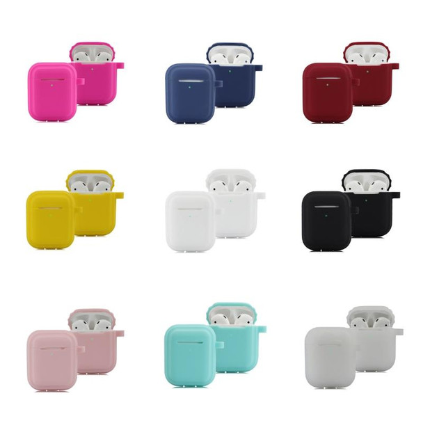 Bluetooth Earphone Soft Silicone Case - AirPods 1/2 (Transparent)