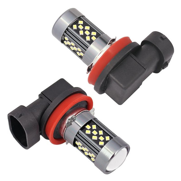 1 Pair H11 12V 7W Continuous Car LED Fog Light(Blue Light)