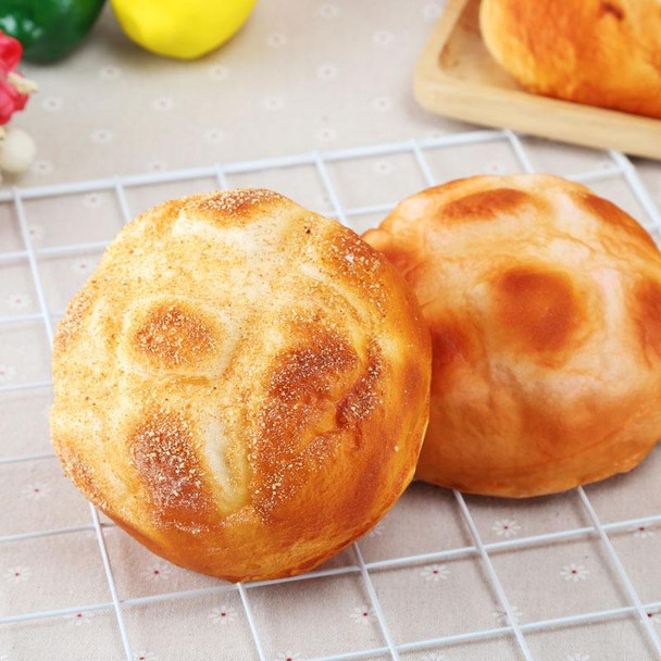 Simulation PU Model Powder Pineapple Bread Decoration Photography Props Home Decoration Window Display(Pineapple Bread)