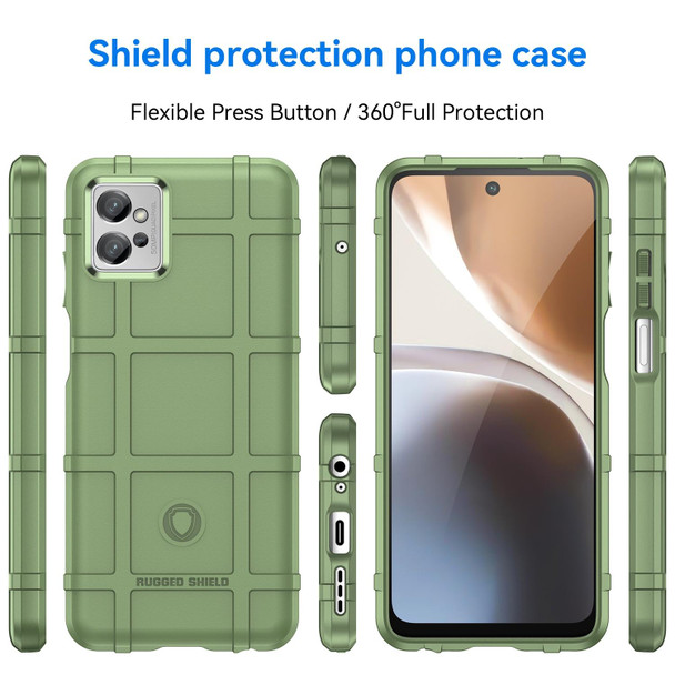 Motorola Moto G32 Full Coverage Shockproof TPU Phone Case(Green)