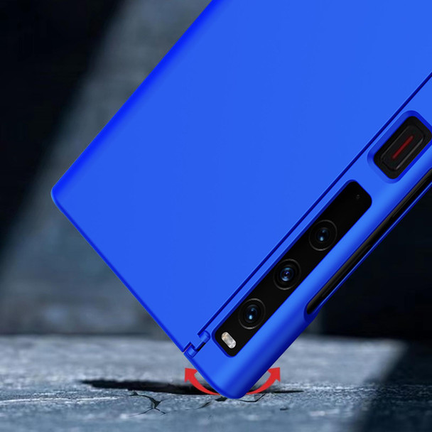 Huawei Mate Xs 2 Skin Feel PC All Inclusive Phone Case(Black)