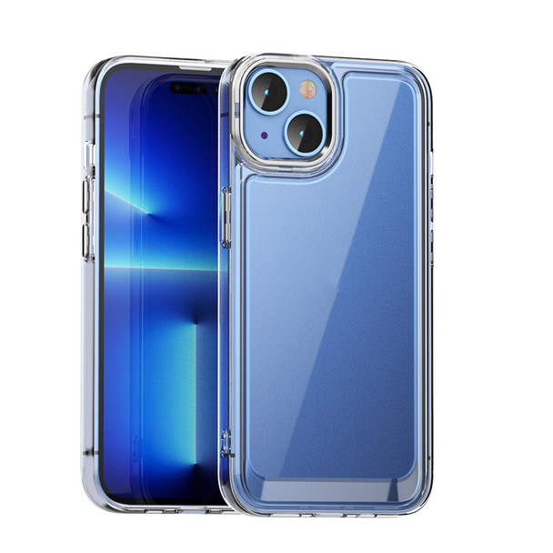 Acrylic + TPU Shockproof Phone Case - iPhone 14(Transparent)