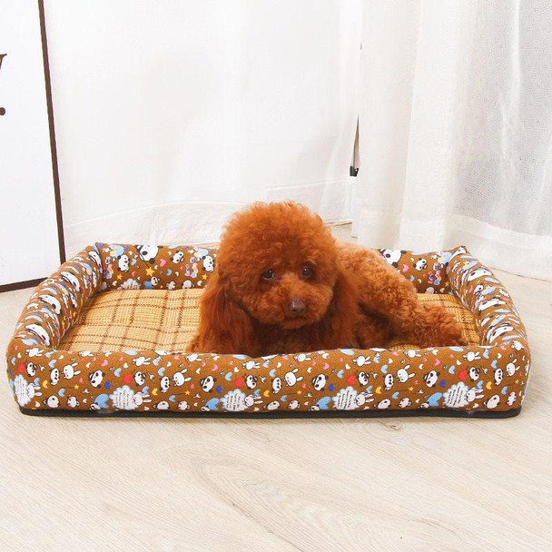 YD-XD03 Summer Pet Breathable Cooler Mat Pet Bed, Size: 60x50cm(Bears)