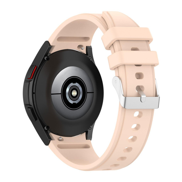Samsung Galaxy Watch5/Watch5 pro Silicone Watch Band(Light Pink)