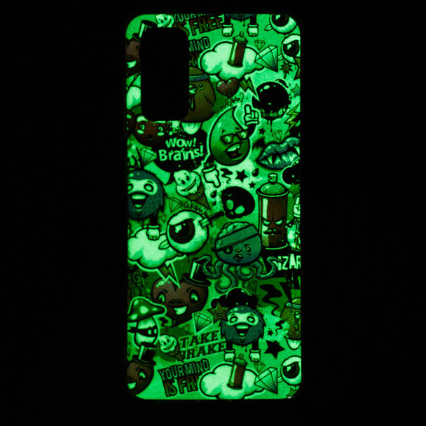 Samsung Galaxy A33 5G Luminous TPU Protective Phone Case(Graffiti)