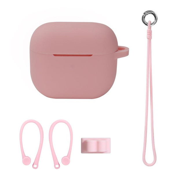 Bluetooth Earphone Silicone Cover Set - AirPods 3, Color: Hand Rope Set Pink