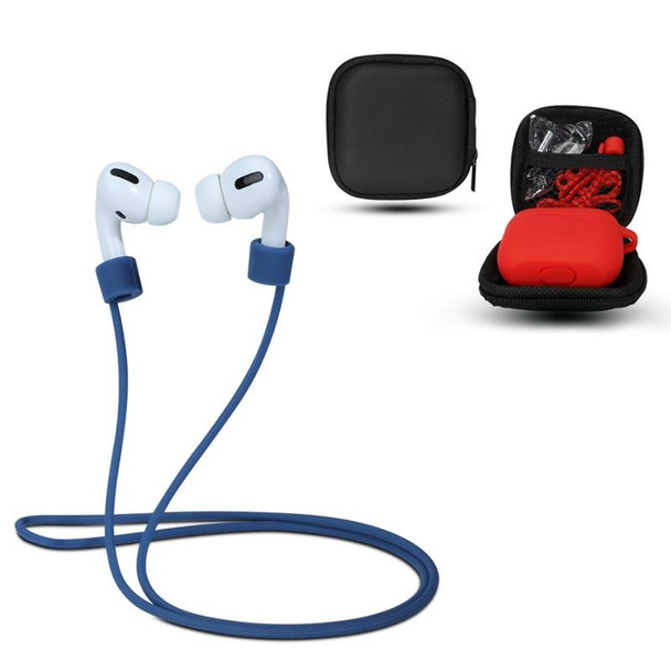 Bluetooth Earphone Silicone Cover Set - AirPods 3, Color: Hand Rope Set Black