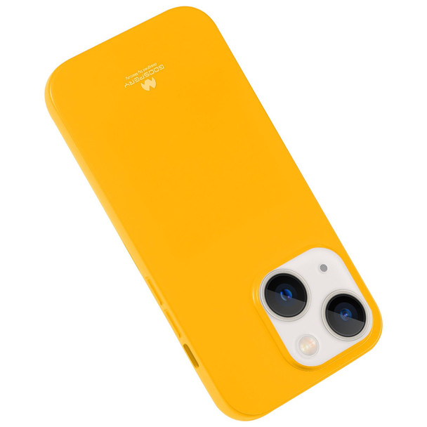 GOOSPERY JELLY Shockproof Soft TPU Case - iPhone 14 Max(Orange)