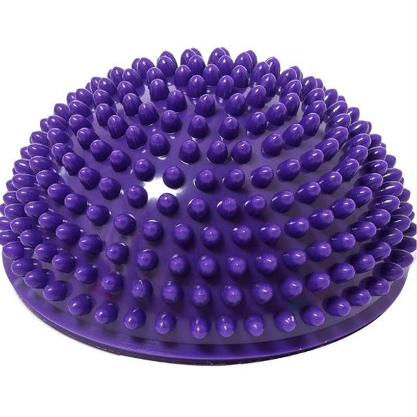 Hemisphere Balance Stepping Stones Durian Spiky Massage Ball Sensory Integration Indoor Outdoor Games Toys for Kids Children(Purple)