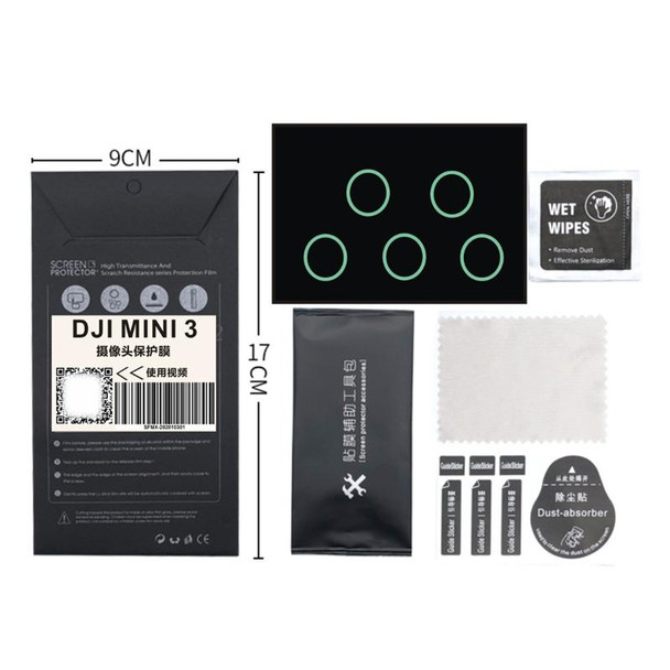 MN3-BHM-SF - DJI Mini 3 Pro Sensor + Lens Protector Anti -Scratch And Anti -Bump Accessories(Black)