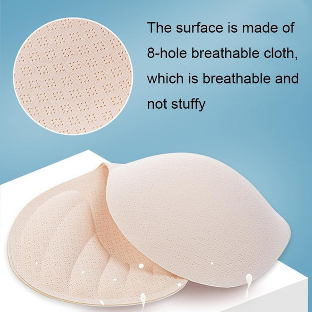 1069 Thickened One-piece Breathable Swimsuit Latex Chest Pad(S)