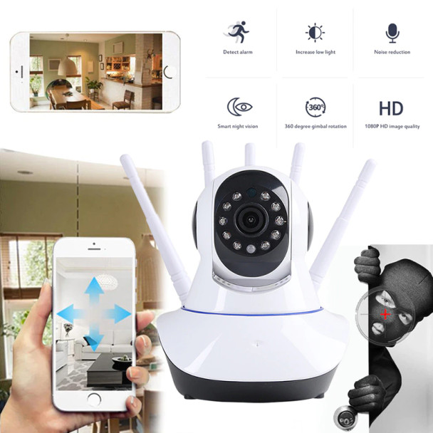 Smart Wireless IP Camera -  5 Antennas