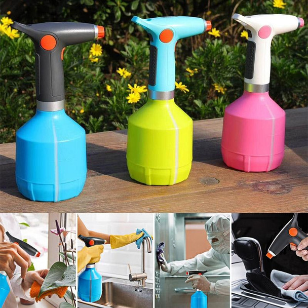 USB Electric Disinfection Sprayer Household Watering Can Bottle Automatic Alcohol Sprayer(Blue)
