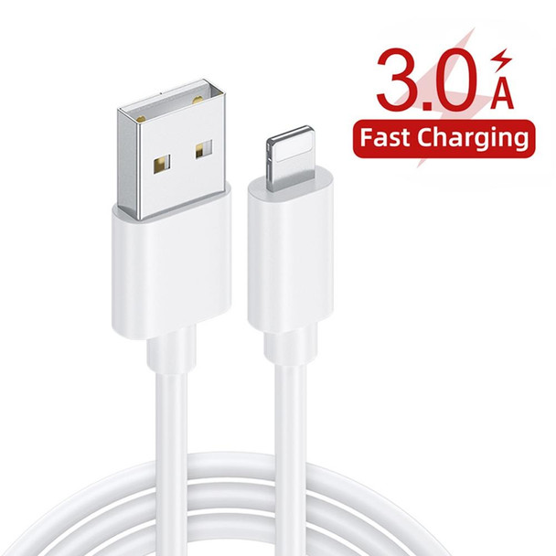 45W PD25W + 2 x QC3.0 USB Multi Port Charger with USB to 8 Pin Cable, US Plug(White)