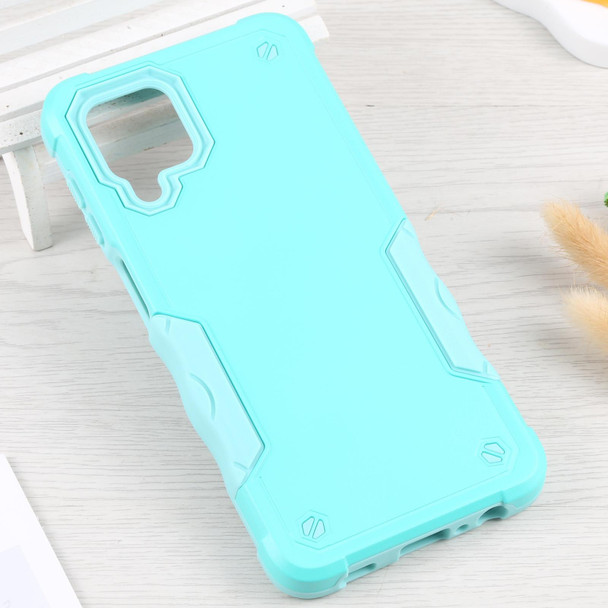 Samsung Galaxy M32 / M22 / M21 Non-slip Armor Phone Case(Mint Green)