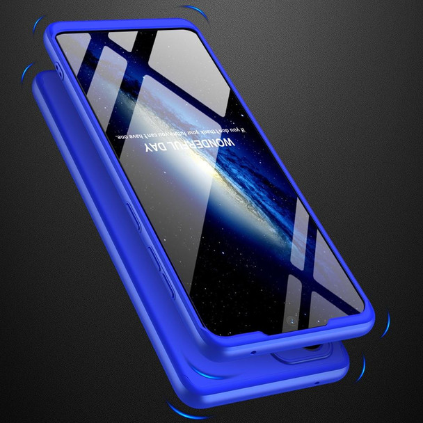 Samsung Galaxy A33 5G GKK Three Stage Splicing Full Coverage PC Phone Case(Blue)