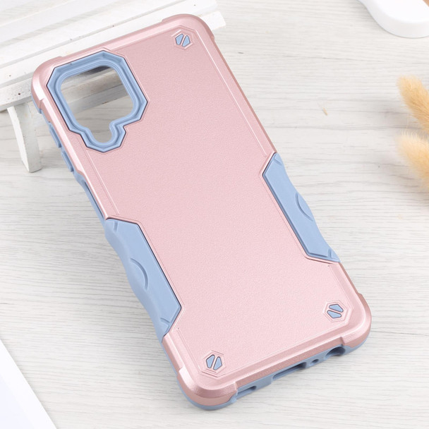 Samsung Galaxy M32 / M22 / M21 Non-slip Armor Phone Case(Rose Gold)