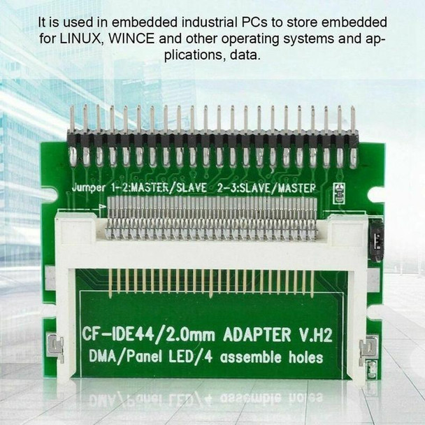 CF to 2.5 inch IDE 44 Pin male Adapter(Green)