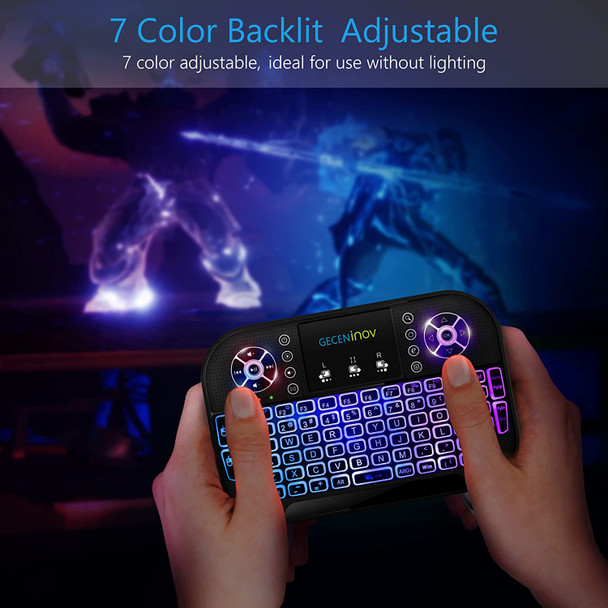 Mini Wireless RGB Keyboard