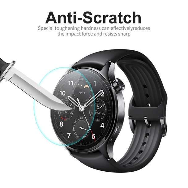 5 PCS - Xiaomi Watch S1 Pro ENKAY 0.2mm 9H Tempered Glass Screen Protector Film