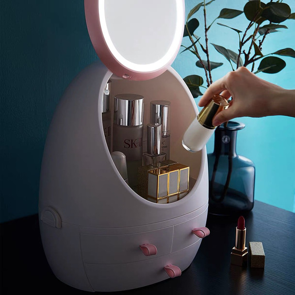 Egg Shape Makeup Organizer