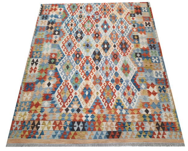 Gorgeous Afghan Choubi Kilim  302 x 200  cm