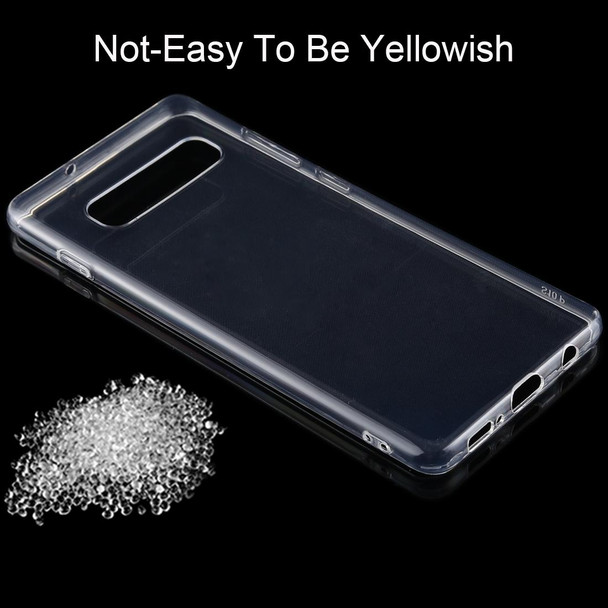 0.75mm Ultrathin Transparent TPU Soft Protective Case for Samsung Galaxy S10 Plus