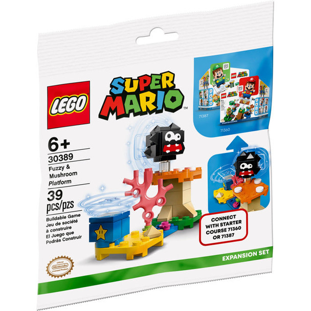 Super Mario Fuzzy & Mushroom Platform Expansion Set