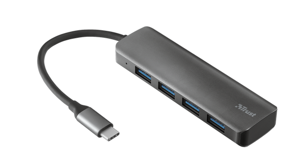 Trust Halyx 4 Port Hub With Usb 3.2 Ports