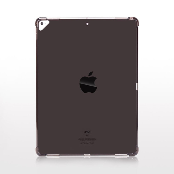 Highly Transparent TPU Full Thicken Corners Shockproof Protective Case for iPad Pro 12.9 (2017) & (2015) (Black)