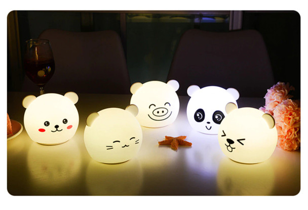 LED Cute Silicone Lamp