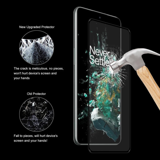 2 PCS - OnePlus 10T / Ace Pro ENKAY Full Glue 0.26mm 9H 2.5D Tempered Glass Full Film