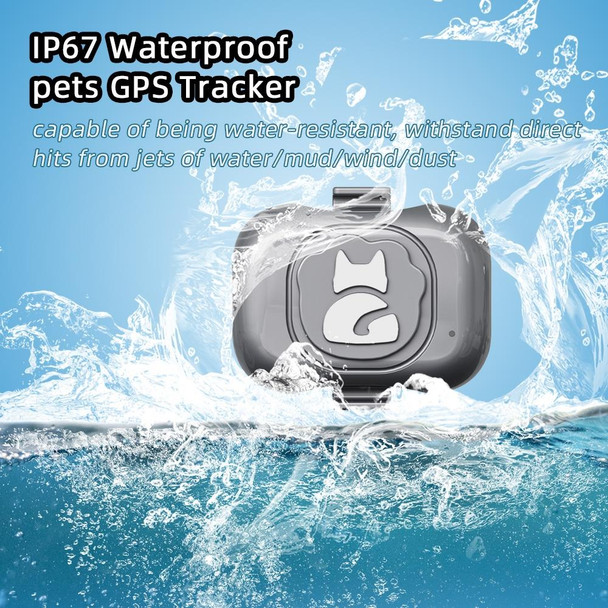 G16 Pets GPS Tracker IP67 Waterproof Smart Collar Anti-lost Tracking for Dog Cat