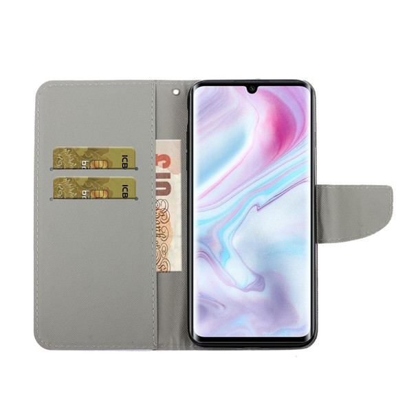 Samsung Galaxy A31 Coloured Drawing Pattern Horizontal Flip PU Leather Case with Holder & Card Slots & Wallet & Lanyard(Big Golden Butterfly)