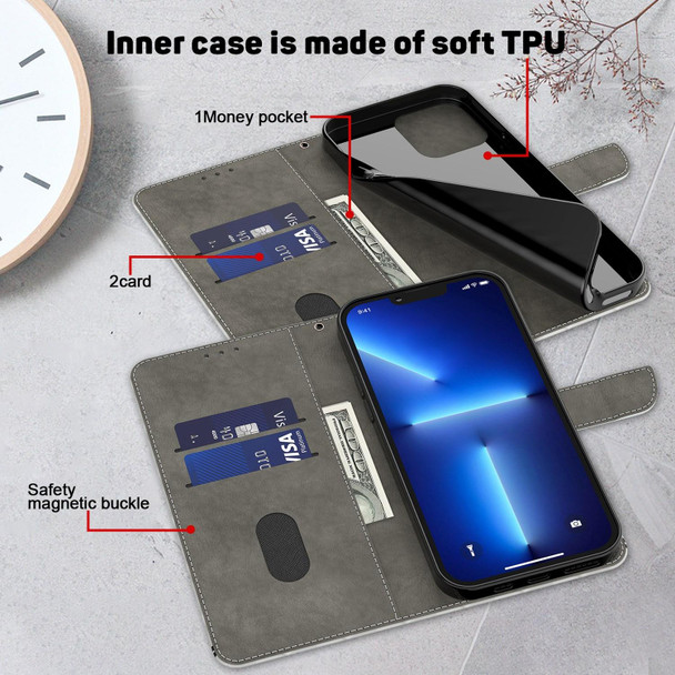 3D Painted Leatherette Phone Case - iPhone SE 2022 / SE 2020 / 8 / 7(Couple Rose)