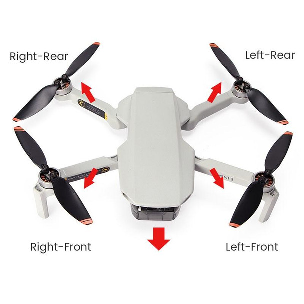 Front and Rear Arm Tripod Shells - DJI Mavic Mini 2 / SE(Left Rear)