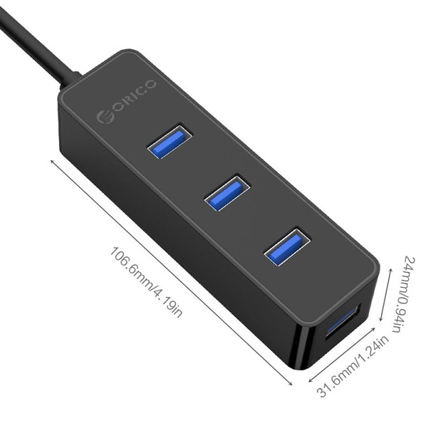 ORICO HUB USB3.0 4XUSB BK