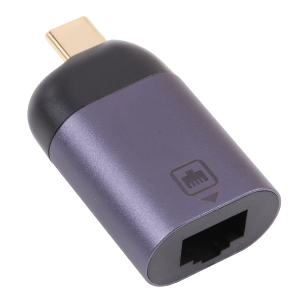 USB-C / Type-C Male to 100M RJ45 Female Adapter