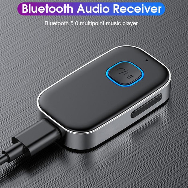 J22 Bluetooth 5.0 Audio Transmitter Receiver 3.5mm Audio AUX Adapter