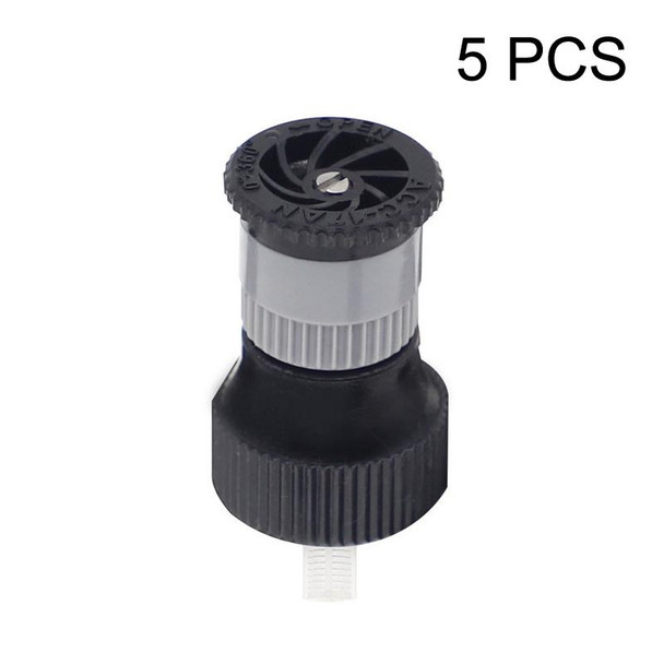 5 PCS Internal Thread Sprinkler 4 Points Adjustable Scattering Sprinkler