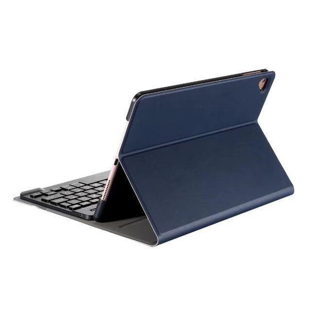Detachable Bluetooth Keyboard + Horizontal Flip Leatherette Tablet Case with Holder for iPad Pro 9.7 inch, iPad Air, iPad Air 2, iPad 9.7 inch (2017), iPad 9.7 inch (2018) (Blue)