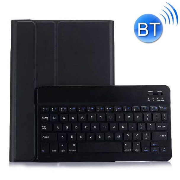 Detachable Bluetooth Keyboard + Horizontal Flip Leatherette Tablet Case with Holder for iPad Pro 9.7 inch, iPad Air, iPad Air 2, iPad 9.7 inch (2017), iPad 9.7 inch (2018) (Black)