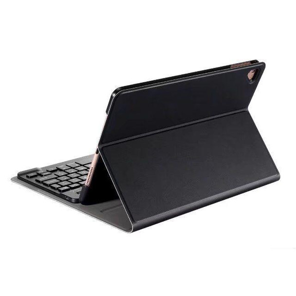 Detachable Bluetooth Keyboard + Horizontal Flip Leatherette Tablet Case with Holder for iPad Pro 9.7 inch, iPad Air, iPad Air 2, iPad 9.7 inch (2017), iPad 9.7 inch (2018) (Black)
