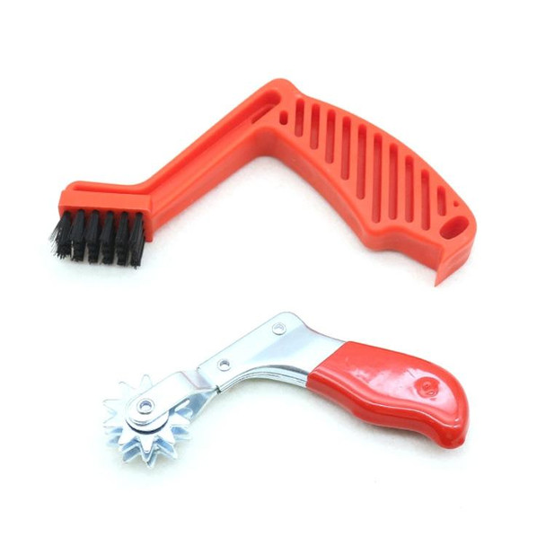 2Sets Car Cleaning And Polishing Sponge Disc Cleaning Brush Sponge Wax Marks Cleaning Brush(Red)