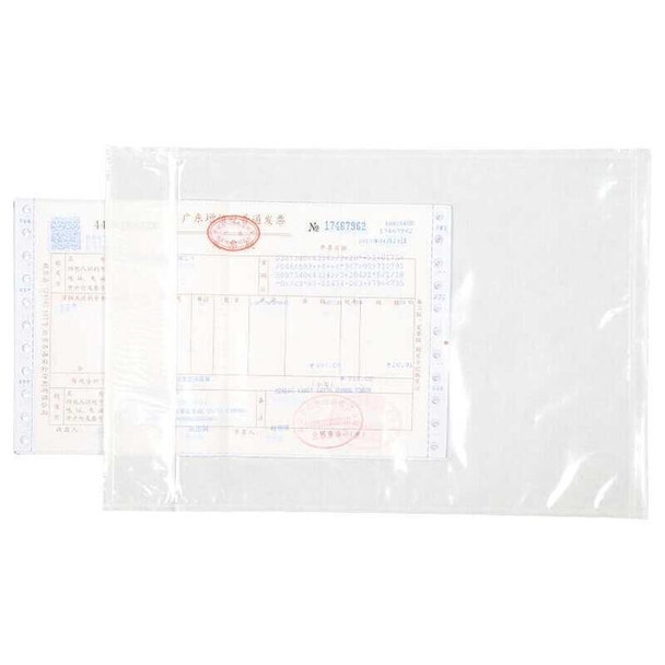 100 PCS 14.5cm x 18cm PE Self Sealing Waterproof Self-adhesive Bag with Customized Logo & Design, Short Side Open