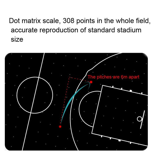 Electronic Basketball Football Demonstration Command Handwriting Board,Style: 15 Inch Football