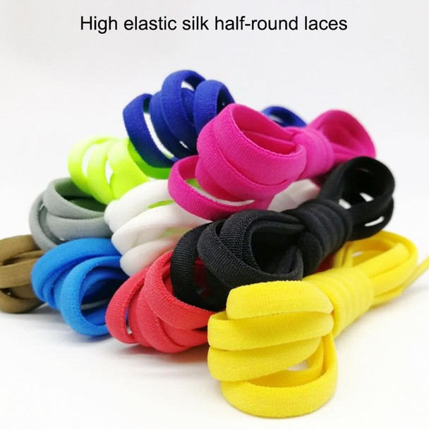 10 PCS Stretch Spandex Non Binding Elastic Shoe Laces (White)