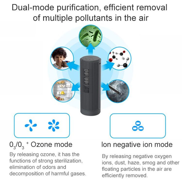 Car Home Anion Air Purifier Ozone Cleaning Purifier