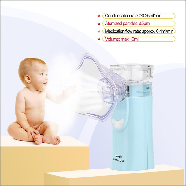 RZ823 Health Network Nebulizer Handheld Household Child Adult Asthma Inhaler Mini Care Inhalation Ultrasonic Nebulizer